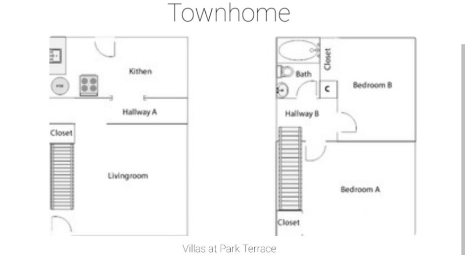 Villas at Park Terrace Desireable, spacious, townhomes near Downtown and WSSU