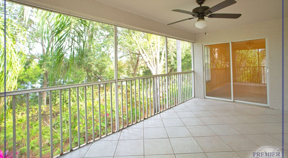 2 BEDROOM + DEN CONDO FOR ANNUAL RENT IN THE ABSOLUTE BEST LOCATION IN NORTH NAPLES!