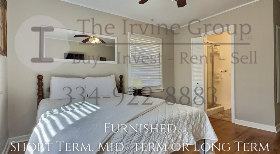 Available Furnished Short, Mid-Term and Long Term Rental Available!