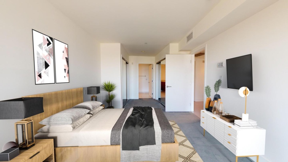 Private Bedroom in Elegant Sawtelle Apartment Near Santa Monica Blvd
