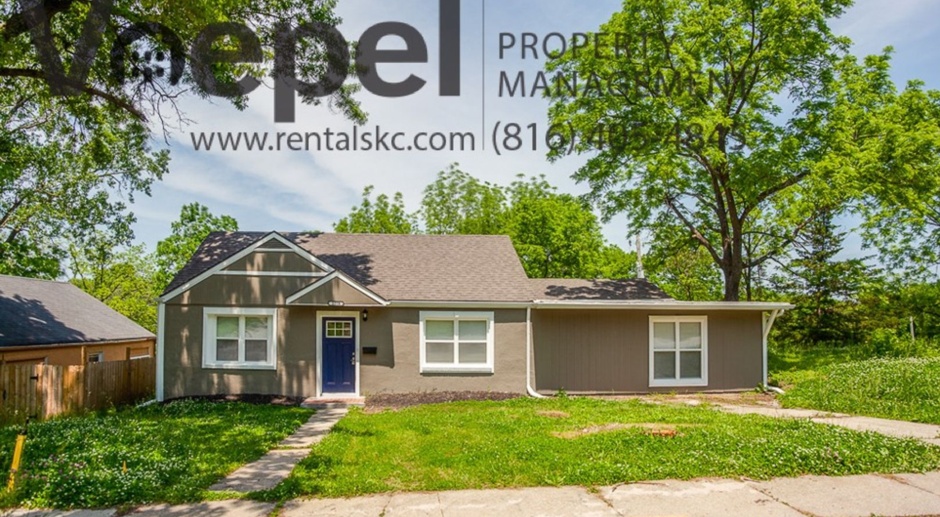 Beautifully Renovated Home in KCMO - Available NOW!!