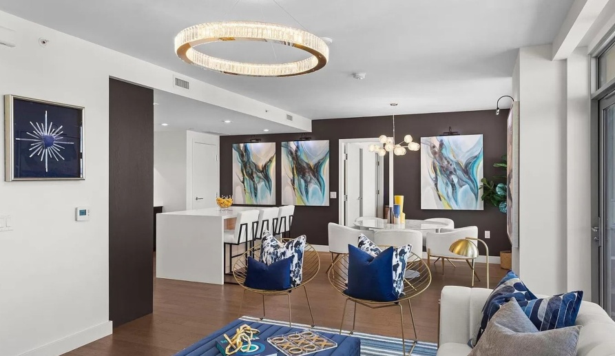 Gorgeous, Contemporary 2B/2BA in Savina! Assigned Parking! Luxury Pool+Gym!