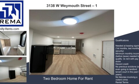 Apartments Near Moorestown 3138 W Weymouth Street for Moorestown Students in Moorestown, NJ
