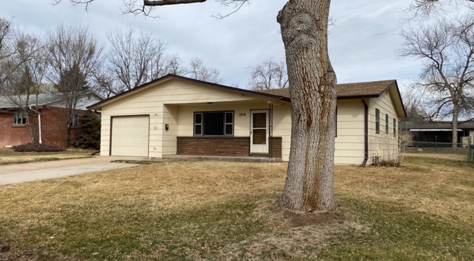 Single-Family Ranch Home in West Ft. Collins w/ Fenced Yard, Lawn Care Included!
