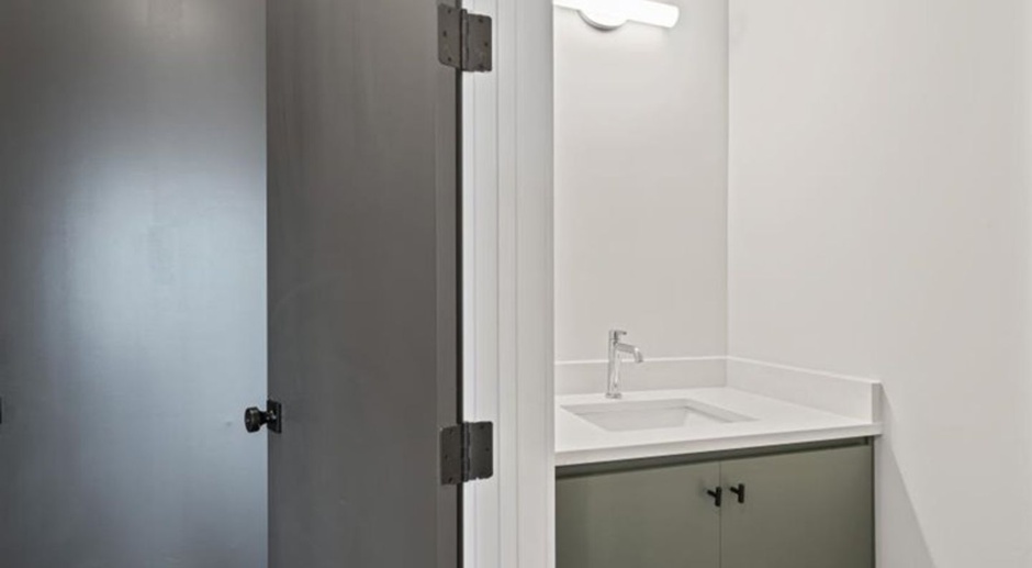  quartz counters open floor plan built in 2023 custom walk in closet ss appliances scored concrete floors