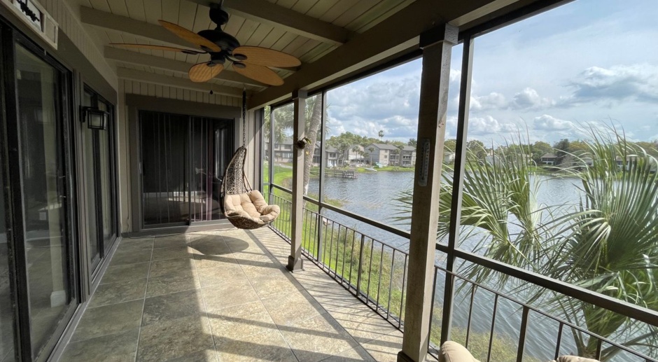 GORGEOUS WATERFRONT 3 Bed/2 Bath Unit! Internet/Cable/Water/Trash/Lawn/Washer & Dryer INCLUDED!! AVAILABLE NOW! 