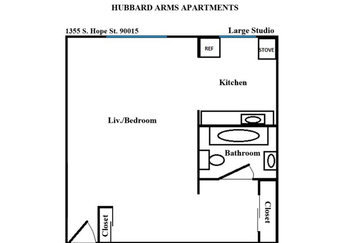 Apartments Near Hubbard Arms/ 1355 Hope (Action Apts)