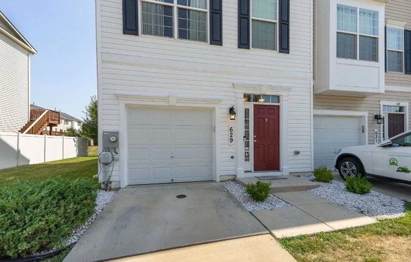 3 level End Unit townhouse w/bump out in Ballenger Creek ready for you mid April! 