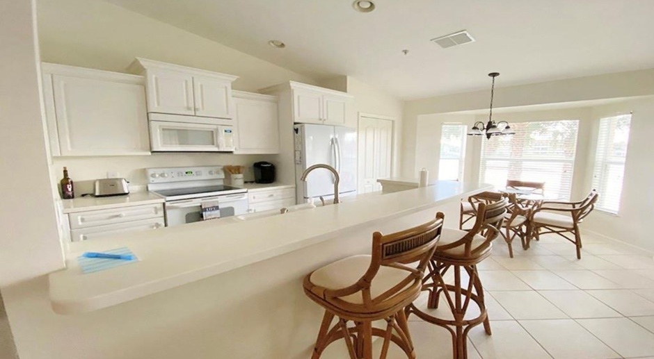 Magnificently Decorated and Tastefully Furnished Cypress Woods Condominium