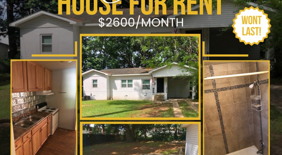 Renovated 5 BR near FSU! Available for 2023!