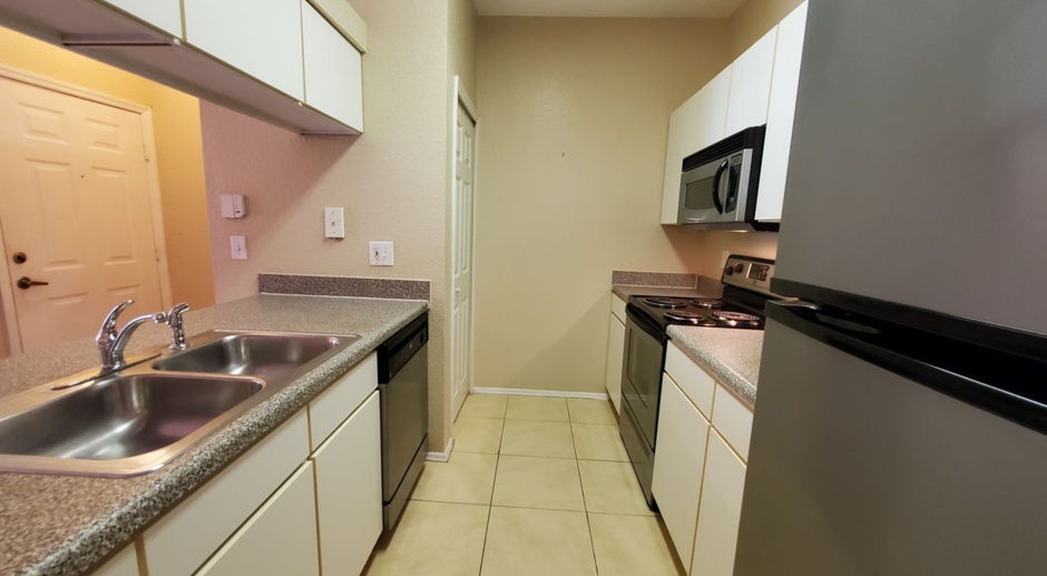 1 Bedroom, 1 Bath First Floor Condo in Gated Community in Tampa Palms