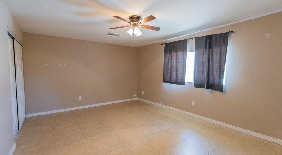 5 BEDROOM, 3 BATHROOM HOME WITH 2 CAR GARAGE AND POOL JUST 2 MILES FROM ASU!