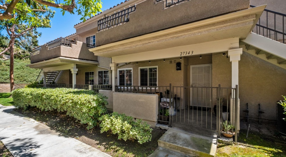 Furnished Remodeled Downstairs condo in Gated Community