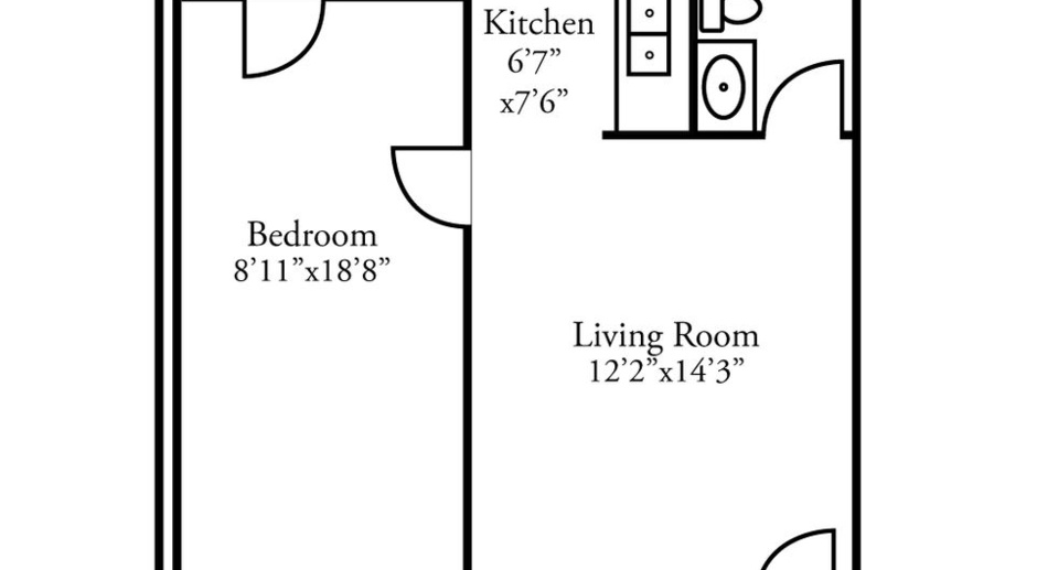 Cute 1 bedroom Fourplex - Upper Level