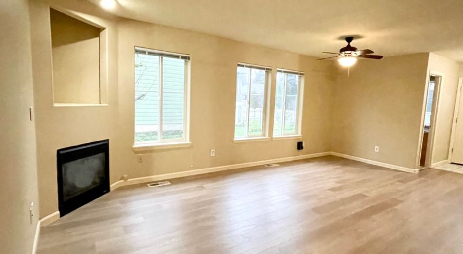 $500 Off 1st Month!  Fully Renovated 3 Bedroom, 2.5 Bath Townhouse with Garage