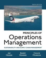 Principles of Operations Management: Sustainability and Supply Chain Management