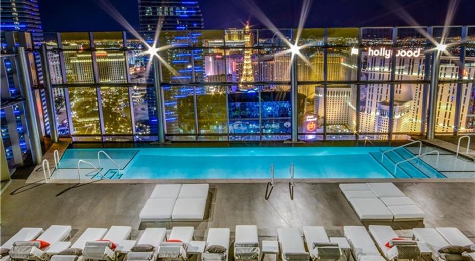 strip view - onsite concierge, rooftop entertainment ,  -FURNISHED UNIT