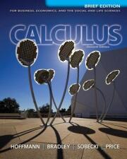 Calculus for Business, Economics, and the Social and Life Sciences, Brief Version