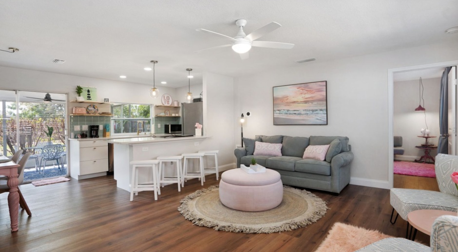 Furnished Chic Monthly Rental Home in Bradenton, FL