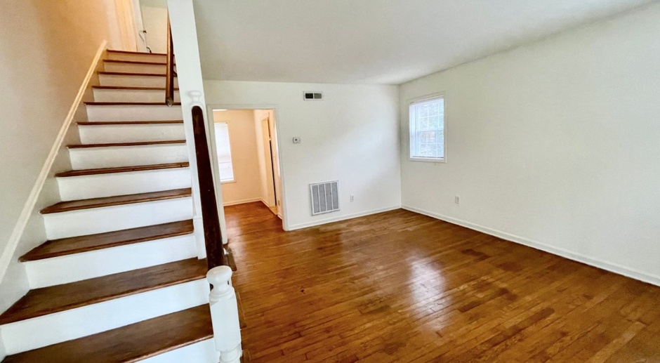 One-Bedroom, One Bath Townhouse at Spring Garden/Lindell Duplex