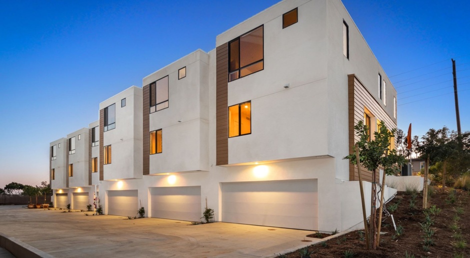 Modern Townhome FOR RENT in Golden Hill 3 Bed w/ 2 car garage!