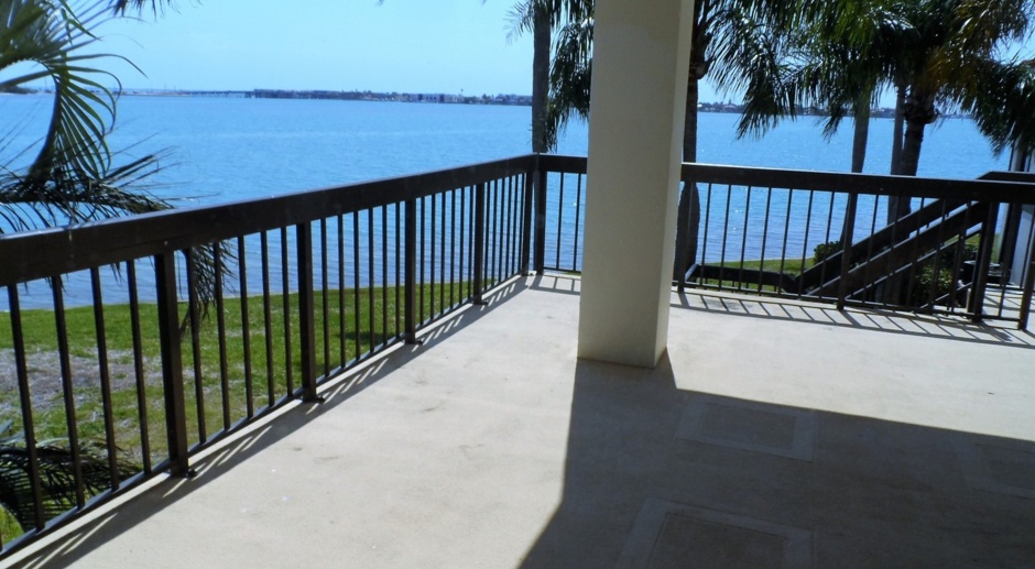 FURNISHED SIX MONTH RENTAL - WATER VIEW 2/2 BAHIA DEL MAR