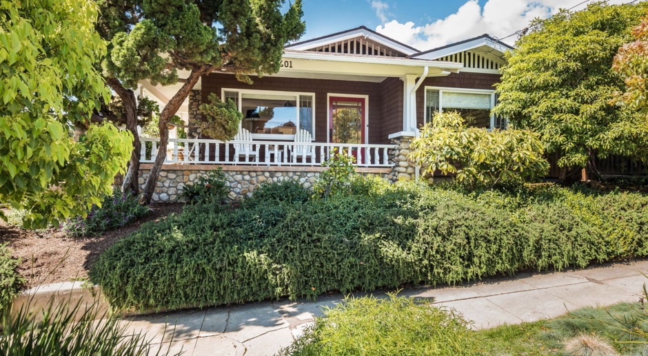 Beautifully Restored Craftsman in the Lower Riviera! (Short term)