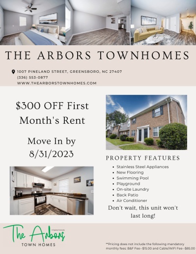 The Arbors Townhomes SPE
