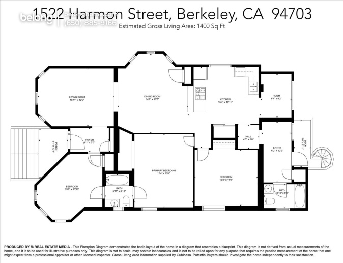 1522 Harmon Street Upper, Berkeley
