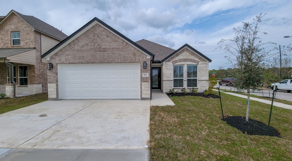 Welcome home to 902 Cold Snow Drive located in the highly sought-after Eagle Landing community and zoned to Spring ISD. With meticulous attention to detail and tremendous upgrades throughout, this exquisite residence showcases a remarkable floor plan feat