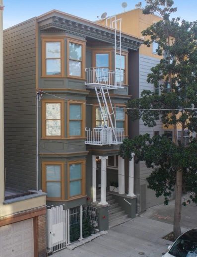 Gorgeous Mission Dolores apartment with shared yard